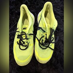 Nike Kids Sneakers in Neon Yellow and Black